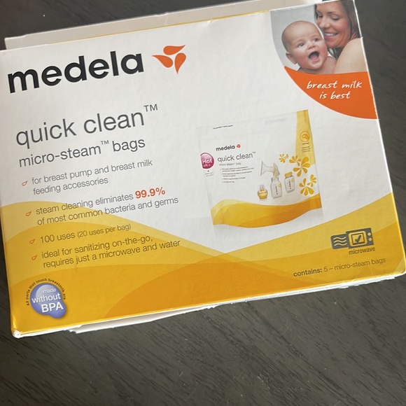 Medela Breastmilk Cooler Set with Quick Clean Micro-steam bags - Picture 3 of 4